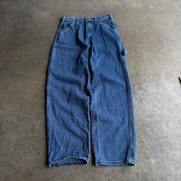 2000s y2k full blue carpenter jeans - Picture 3 of 5